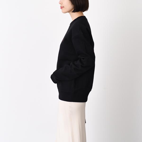 AMI PARIS Ami de Coeur Loopback Organic Cotton Fleece Sweatshirt 