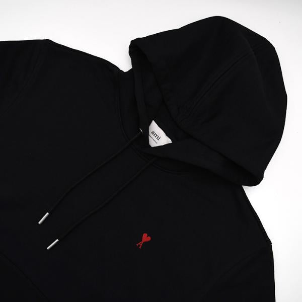 Ami de Coeur 루프백 오가닉 코튼 플리스 파커 