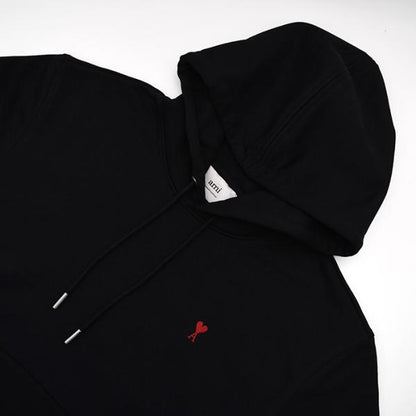 Ami de Coeur 루프백 오가닉 코튼 플리스 파커 