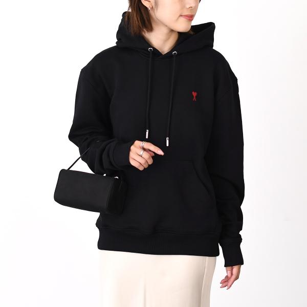 Ami de Coeur 루프백 오가닉 코튼 플리스 파커 