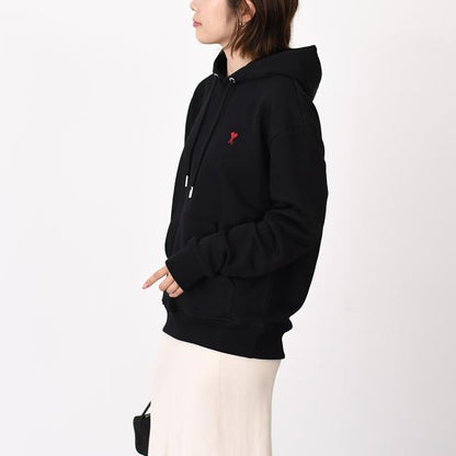 Ami de Coeur 루프백 오가닉 코튼 플리스 파커 