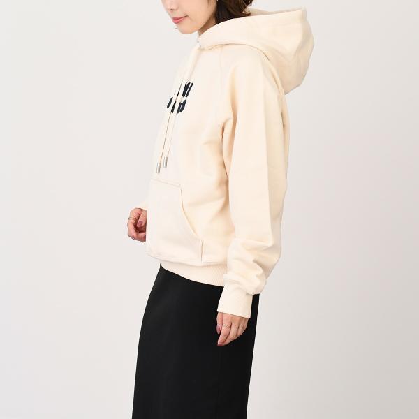 AMI PARIS AMI DE COEUR アミパリス AMI PARIS  パッチ ループバック オーガニックコットン ヘビーフリース パーカー