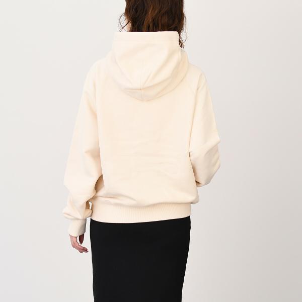 AMI PARIS AMI DE COEUR アミパリス AMI PARIS  パッチ ループバック オーガニックコットン ヘビーフリース パーカー