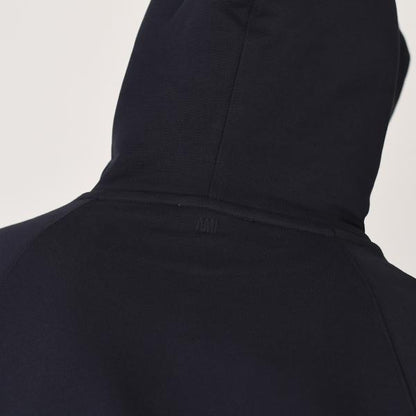 AMI PARIS AMI DE COEUR アミパリス AMI PARIS  パッチ ループバック オーガニックコットン ヘビーフリース パーカー