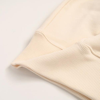 AMI PARIS AMI DE COEUR アミパリス AMI PARIS  パッチ ループバック オーガニックコットン ヘビーフリース パーカー