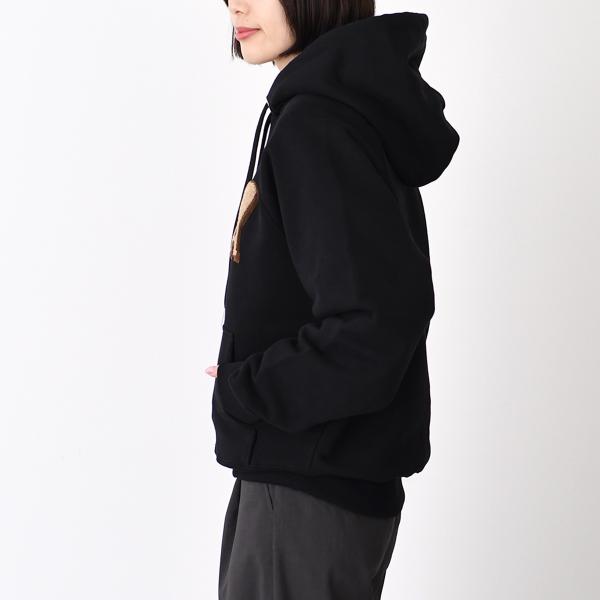 Ami De Coeur 헤비 루프백 코튼 플리스 파커 