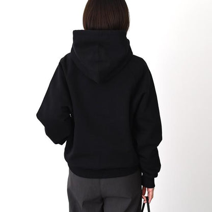 Ami De Coeur 헤비 루프백 코튼 플리스 파커 