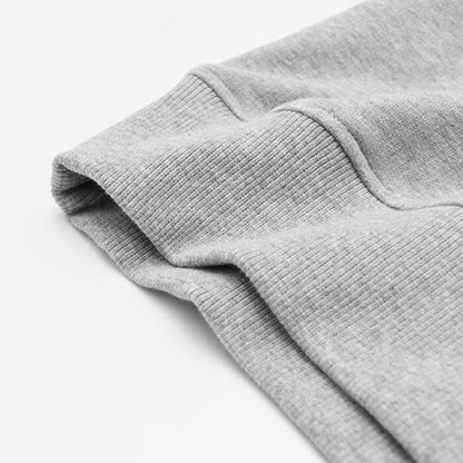 AMI PARIS Ami De Coeur ループバック ライトフリース ロングスリーブ スウェットシャツ