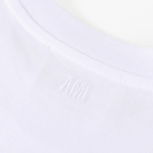 AMI PARIS オーガニックコットンジャージー Tシャツ