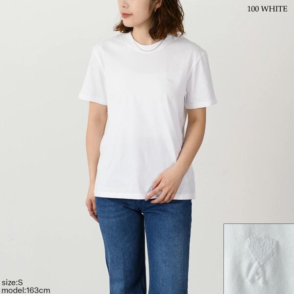 AMI PARIS オーガニックコットンジャージー Tシャツ