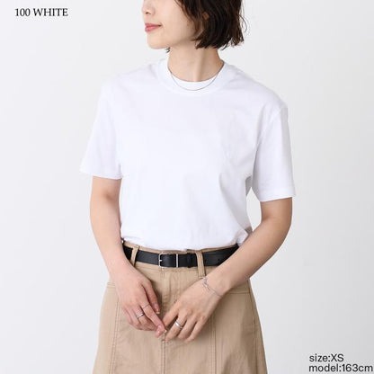 AMI PARIS オーガニックコットンジャージー Tシャツ