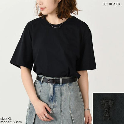 AMI PARIS オーガニックコットンジャージー Tシャツ