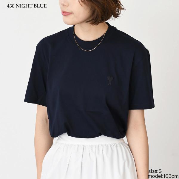 AMI PARIS オーガニックコットンジャージー Tシャツ