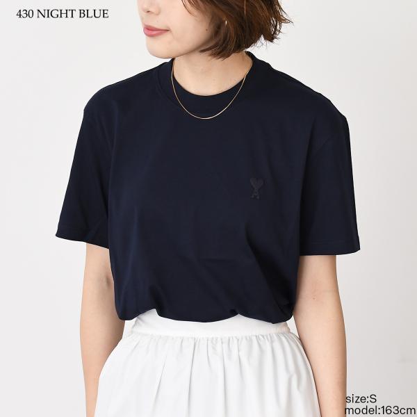 AMI PARIS オーガニックコットンジャージー Tシャツ