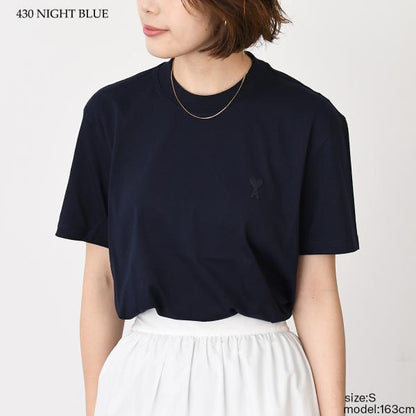 AMI PARIS オーガニックコットンジャージー Tシャツ