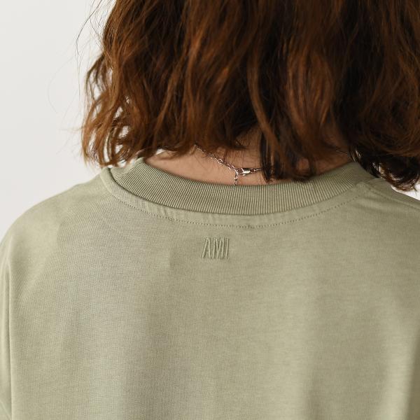 AMI PARIS オーガニックコットン ヘビージャージー Tシャツ