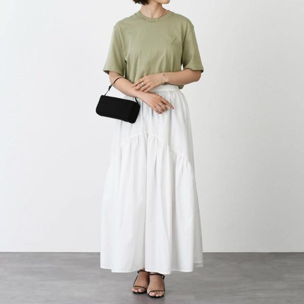 AMI PARIS Organic Cotton Heavy Jersey T-Shirt 