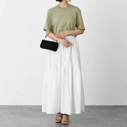 AMI PARIS Organic Cotton Heavy Jersey T-Shirt 