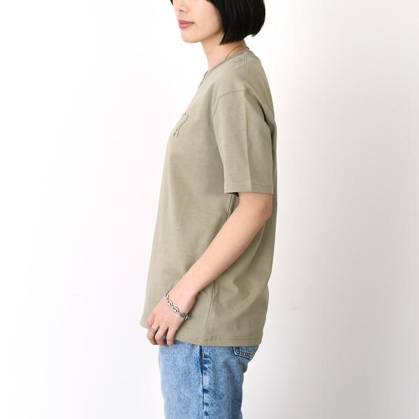 AMI PARIS Organic Cotton Heavy Jersey T-Shirt 