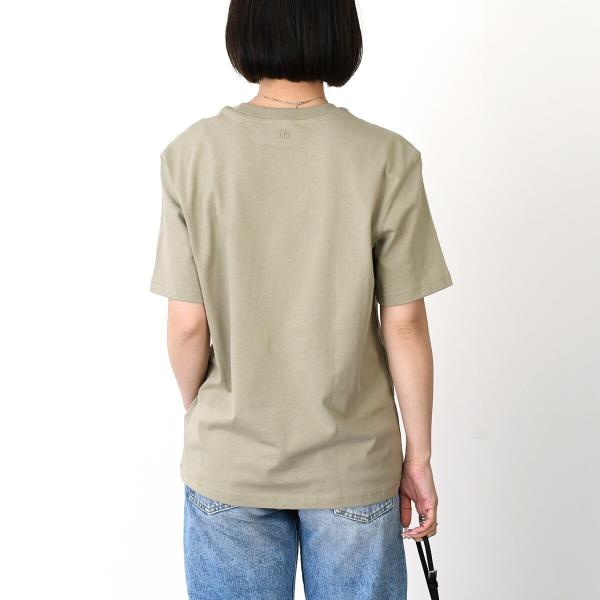 AMI PARIS Organic Cotton Heavy Jersey T-Shirt 