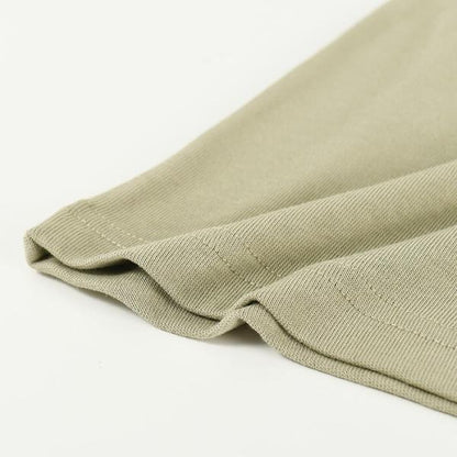 AMI PARIS Organic Cotton Heavy Jersey T-Shirt 