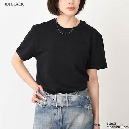 AMI PARIS Ami de Coeur Heavy Jersey T-Shirt, Classic Fit 