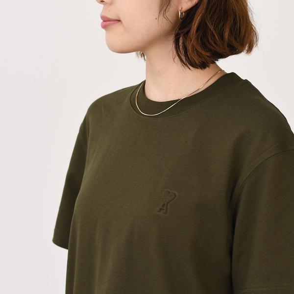 AMI ALEXANDRE MATTIUSSI Ami de Coeur heavy jersey T-shirt classic fit 