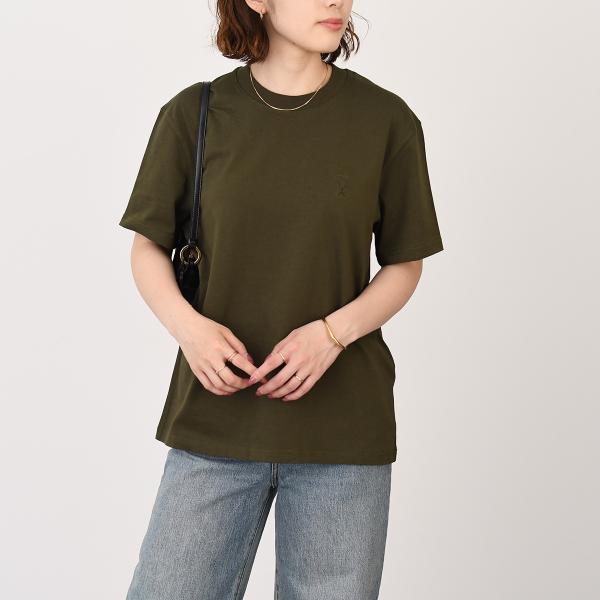 AMI ALEXANDRE MATTIUSSI Ami de Coeur heavy jersey T-shirt classic fit 