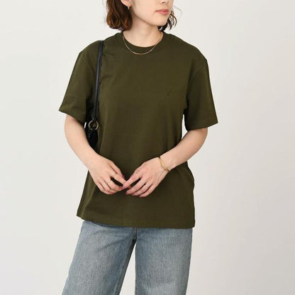 AMI PARIS Ami de Coeur Heavy Jersey T-Shirt, Classic Fit 