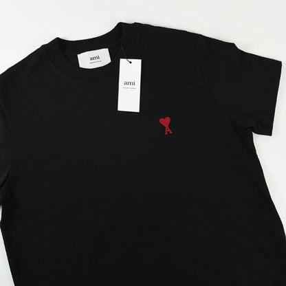 AMI PARIS Ami de Coeur コットンジャージー Tシャツ クラシックフィット
