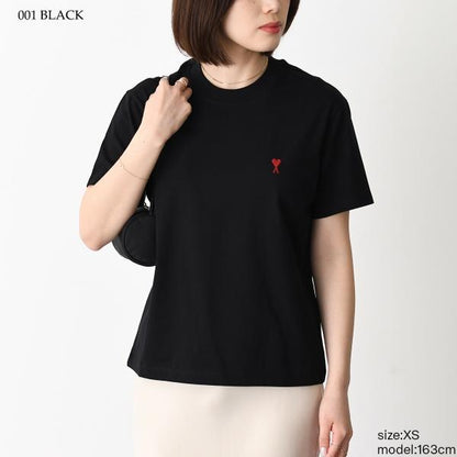 AMI PARIS Ami de Coeur コットンジャージー Tシャツ