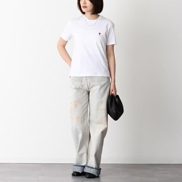 AMI PARIS Ami de Coeur コットンジャージー Tシャツ