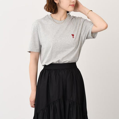 AMI PARIS Ami de Coeur コットンジャージー Tシャツ クラシックフィット
