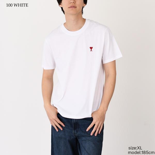 AMI PARIS Ami de Coeur コットンジャージー Tシャツ