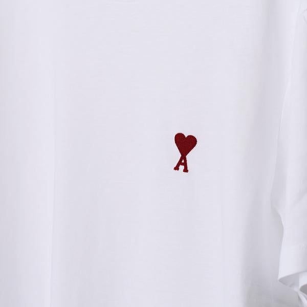 AMI PARIS Ami de Coeur コットンジャージー Tシャツ