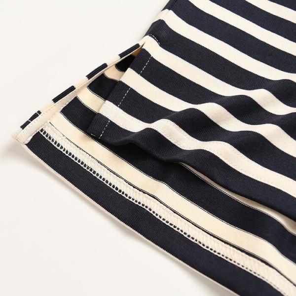AMI ALEXANDRE MATTIUSSI AMI DE COEUR Ami Paris Recycled Cotton Loose Striped T-Shirt 