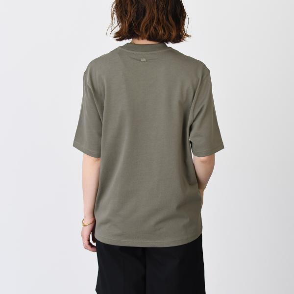 AMI PARIS AMI DE COEUR アミパリス Ami de Coeur オーガニックコットンジャージー Tシャツ ボクシーフィット