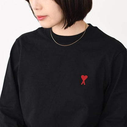 AMI PARIS AMI DE COEUR ロングスリーブ Tシャツ