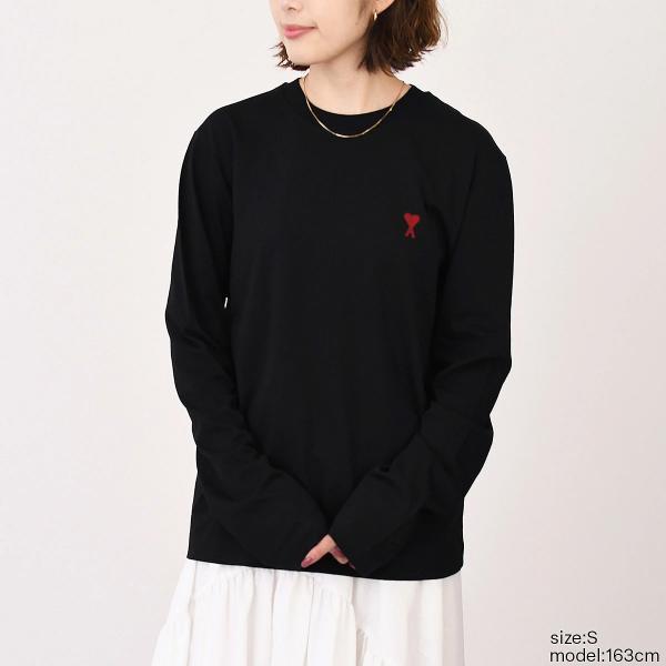 AMI PARIS AMI DE COEUR ロングスリーブ Tシャツ