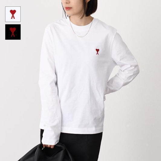 AMI PARIS AMI DE COEUR Long Sleeve T-shirt