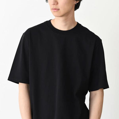 AMI PARIS AMI DE COEUR Ami de Coeur ヘビーコットンジャージー エンボス Tシャツ ボクシーフィット