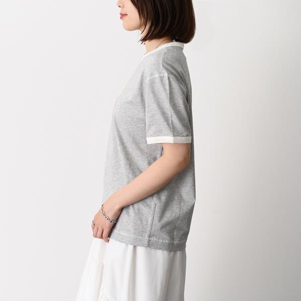 AMI ALEXANDRE MATTIUSS ニットパッチ クラシックフィットTシャツ