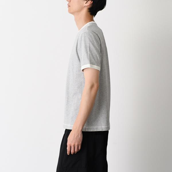 AMI PARIS ニットパッチ クラシックフィットTシャツ