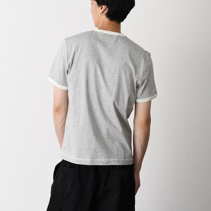 AMI PARIS ニットパッチ クラシックフィットTシャツ