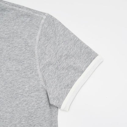 AMI PARIS ニットパッチ クラシックフィットTシャツ