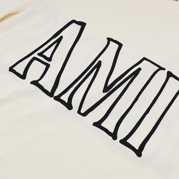 AMI PARIS ショートスリーブ プリントTシャツ