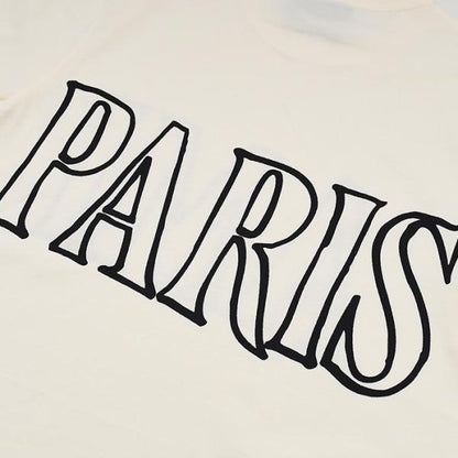 AMI PARIS ショートスリーブ プリントTシャツ
