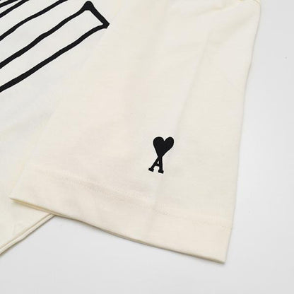 AMI PARIS ショートスリーブ プリントTシャツ