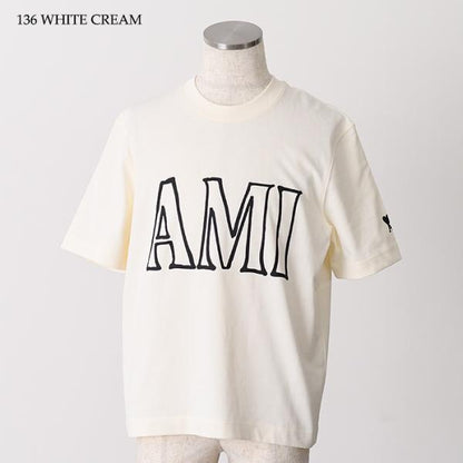 AMI PARIS ショートスリーブ プリントTシャツ