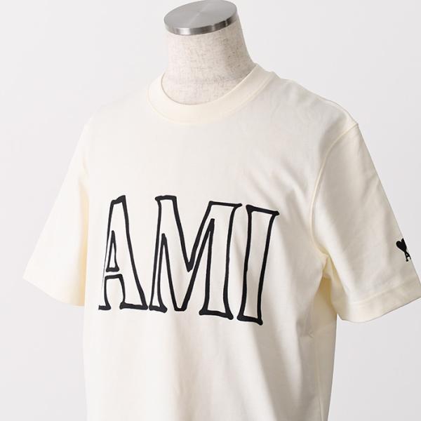 AMI PARIS ショートスリーブ プリントTシャツ
